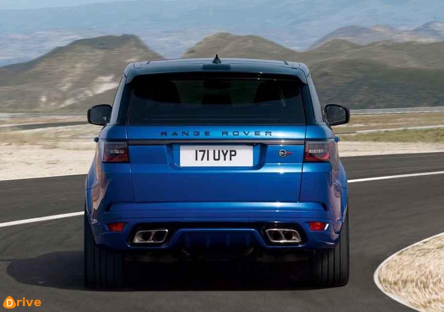 2019 Range Rover Sport SVR rear bumper