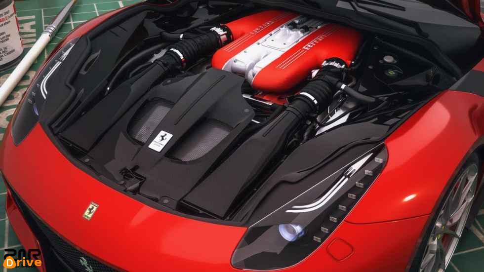 2017 Ferrari F12t df engine