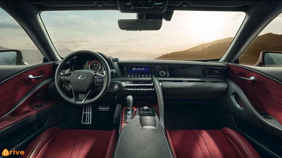 2018 Lexus LC 500 interior