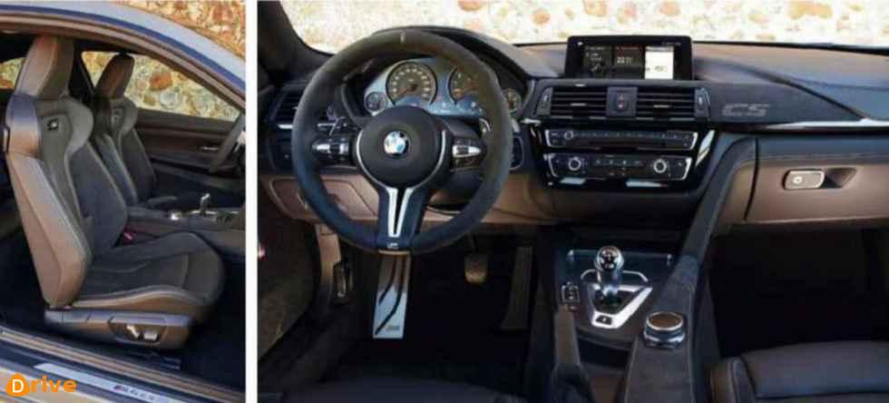 2018 BMW M4 CS interior