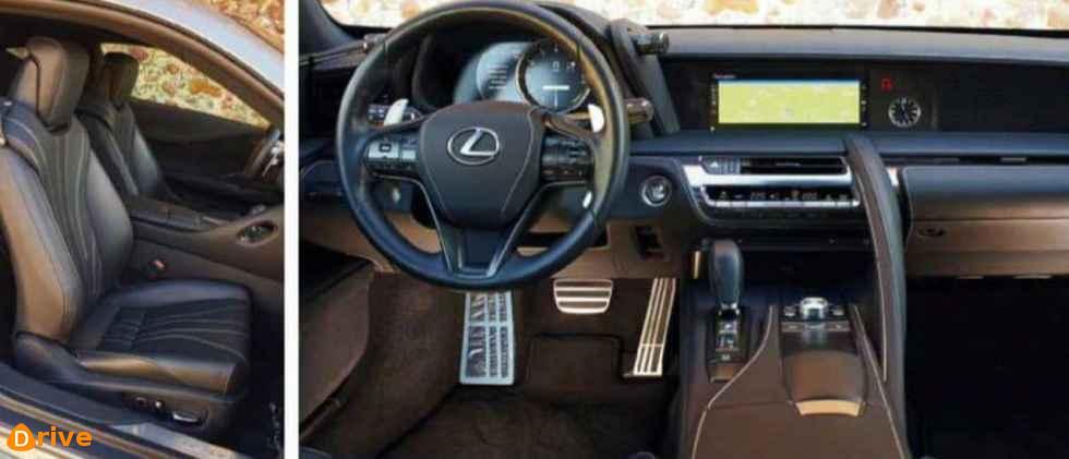 2018 Lexus LC 500 interior
