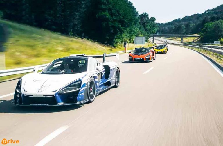First McLaren Senna Road Trip Drive