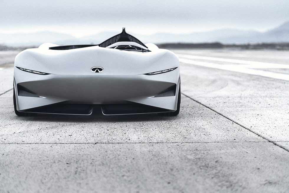 Infiniti and beyond… Prototype'10 inspired by early Californian speedsters 