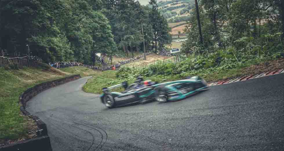 Jaguar Racing breaks Shelsley Walsh Record