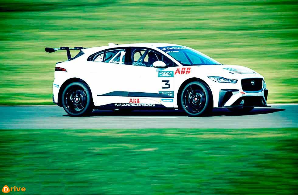 Jaguar I-Pace eTrophy electric racers test for first time