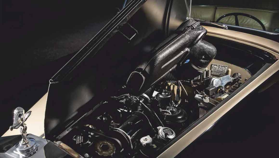 1966 Rolls-Royce Phantom V Touring Limousine by James Young engine