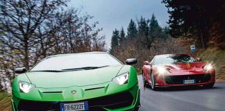 Lamborghini Aventador SVJ vs Ferrari 812 Superfast 2018 Steffen Jahn and Drive-My EN/UK