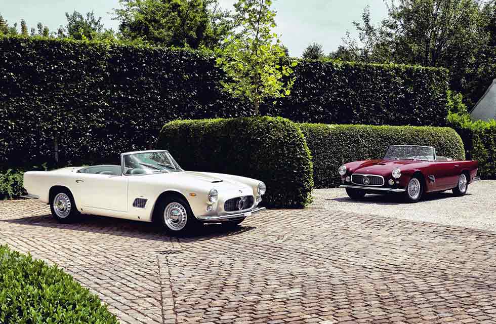 1958 Maserati 3500 GT and 1963 GTI Touring Convertibles