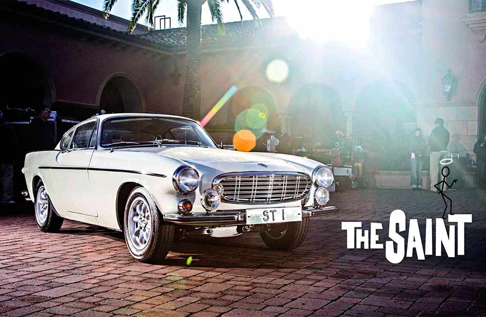 Roger Moore drove this Volvo P1800S Coupe in ’60s TV series The Saint