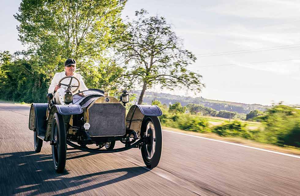 1909 Isotta Fraschini 10hp Tipo FENC - road test