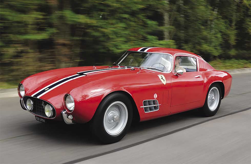 1956 Ferrari 250 GT LWB Berlinetta “Tour de France,” chassis 0585 GT co-star from The Love Bug