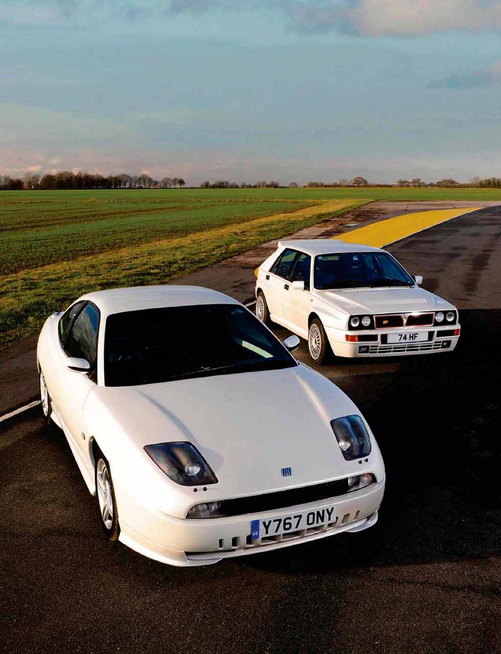 Fiat Coupe 20V Turbo LE vs. Lancia Delta HF integrate Evolution