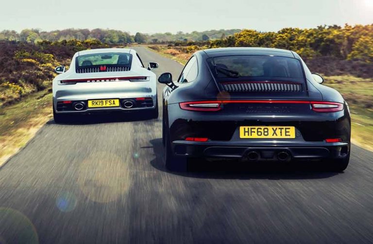 2020 Porsche 911 Carrera 4S 992 vs. 2019 Porsche 911 Carrera 4 GTS 991. ...