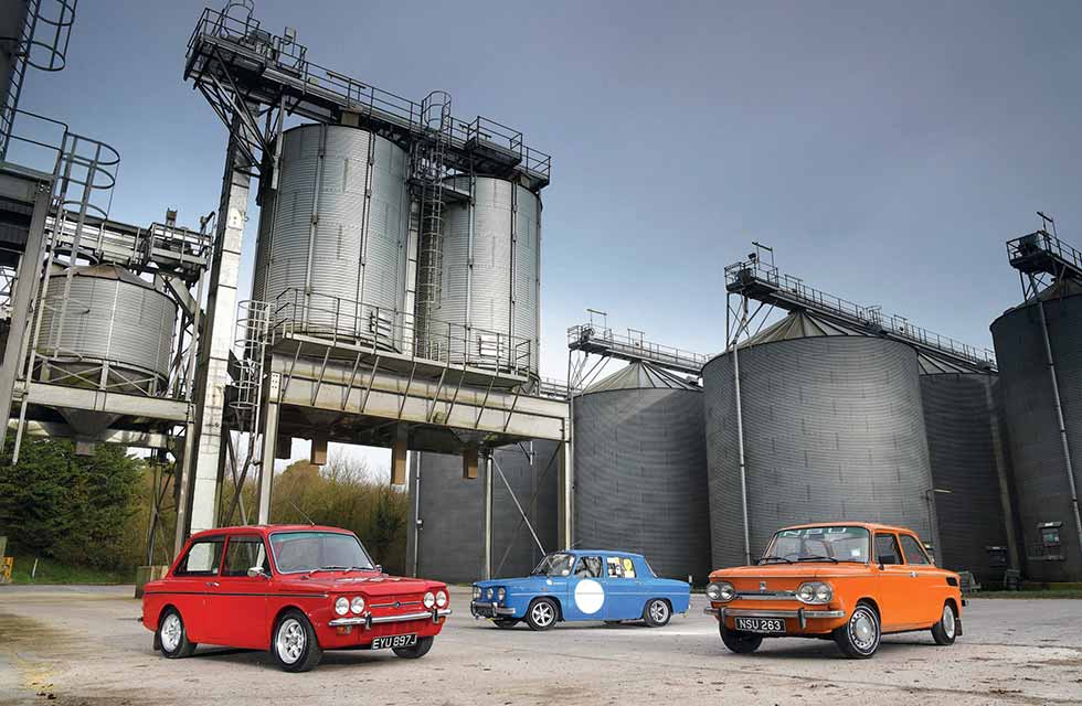 Rear-engined baby saloons with a kick from Rootes Group, NSU and Renault