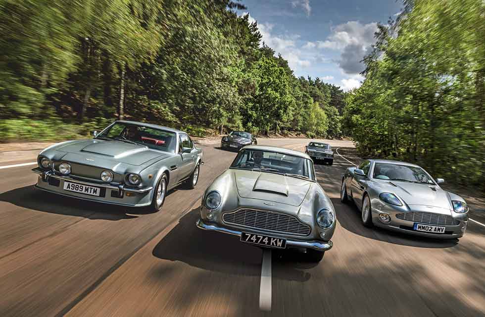 Bond’s Astons - from DB5 to DBS V12, the cars that built the 007 legend