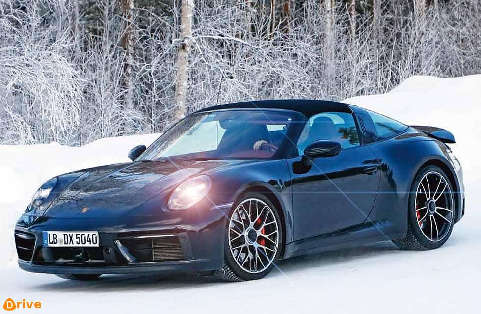Northern Sweden/ Porsche begins testing 2021 Porsche 911 Targa GTS 992 