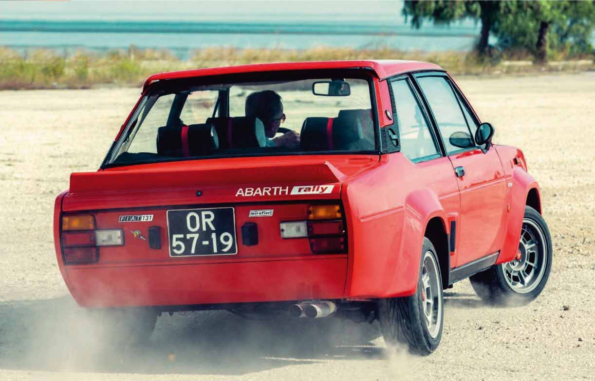 Rally icons: Markku Alén & 1975 Fiat-Abarth 131 Stradale