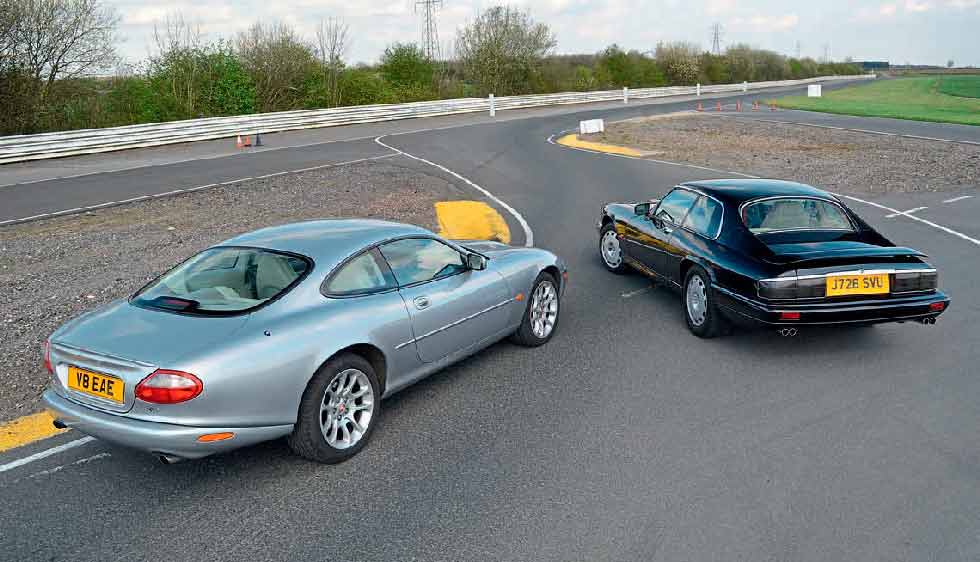 1992 Jaguar XJR-S 6.0 vs. 1999 Jaguar XKR 4.0 X100 - comparison road test