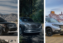 Top 3 Three-Row SUVs for Under $35,000 to Buy in 2021 | Head to Head Kia Telluride vs. Honda Passport vs. Mazda CX-9