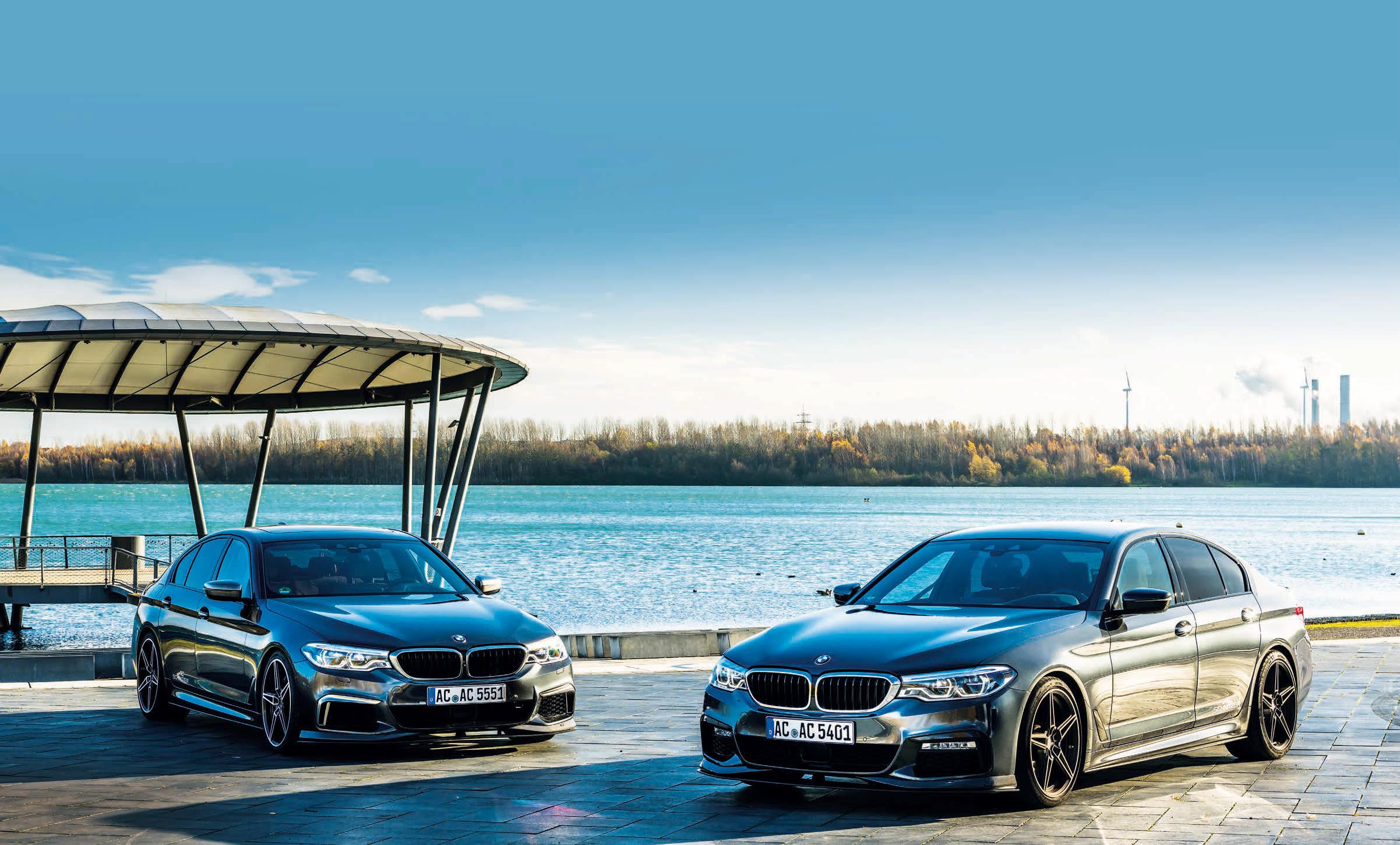 træ Topmøde udledning 2018 BMW 540i G30 and M550i G30 AC Schnitzer tuned fully tested - Drive