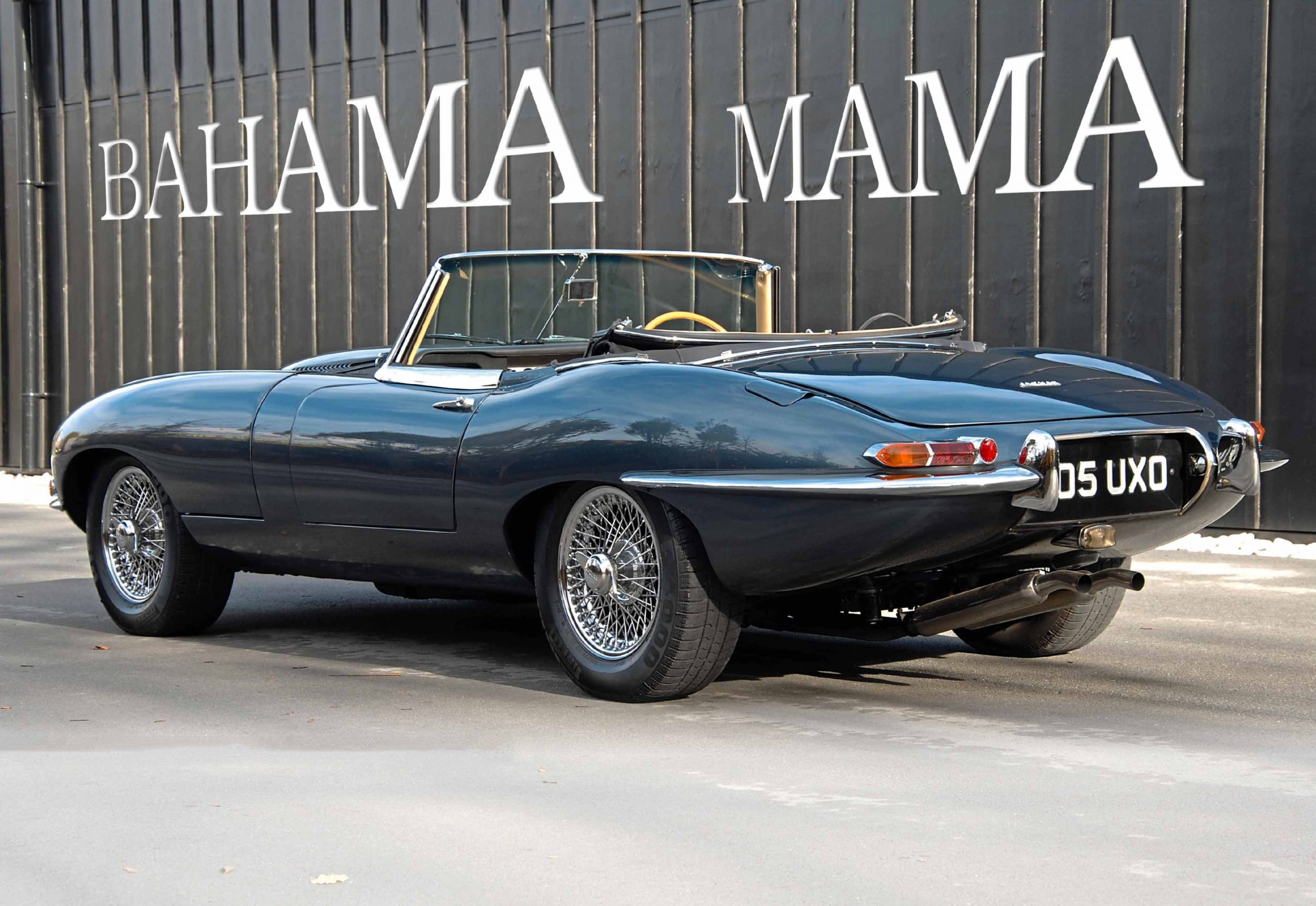 Jaguar e Type stance